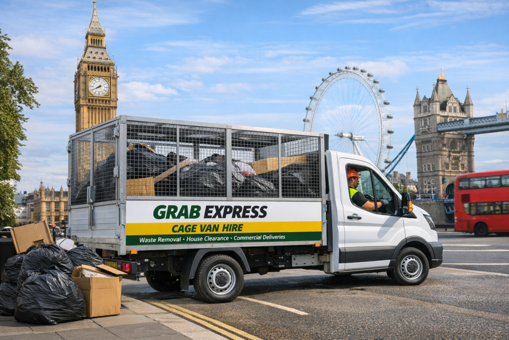 Cage Van Hire London Fast Safe Local Service