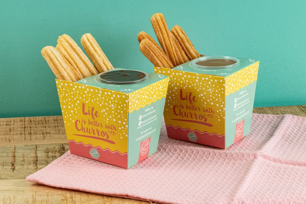 Churros Box Packaging