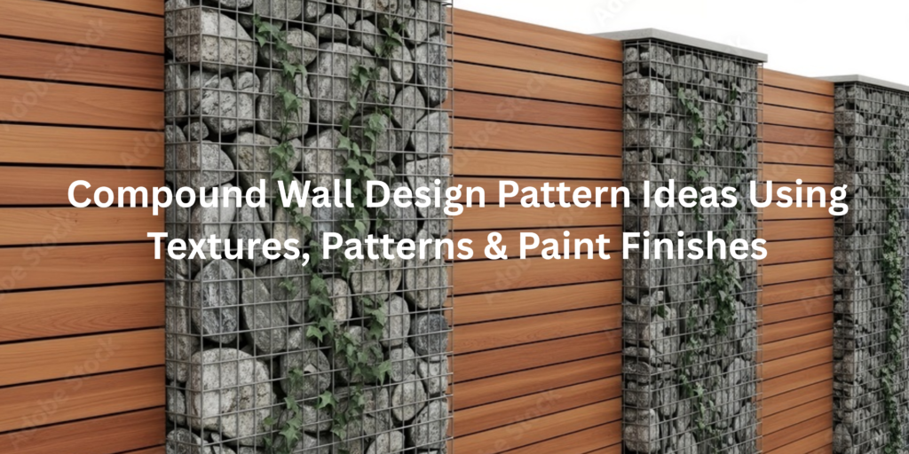 Compound Wall Design Pattern Ideas
