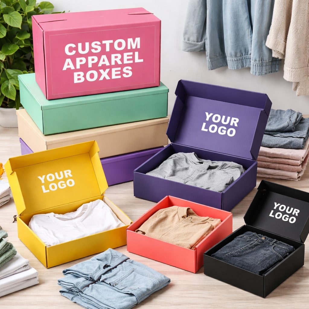 Custom Apparel Boxes