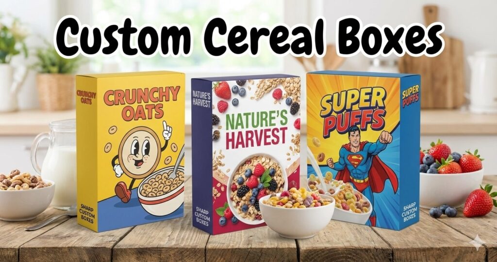 Custom Cereal Boxes