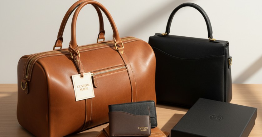 Custom Leather Goods That Build Powerful Brand Identity