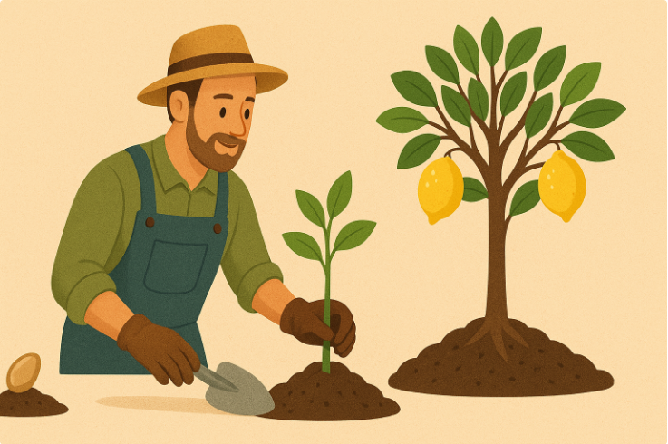 Growing Lemon Tree From Seeds