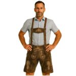 Gwandler-Lederhosen-Braces