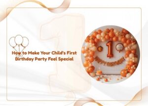 first birthday balloon decoration