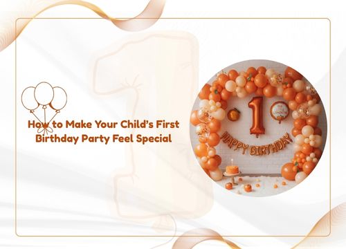 first birthday balloon decoration