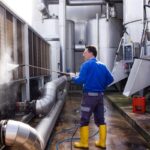 Industrial pressure washing services