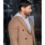 My Secret Santa Ryan Eggold Wool Coat