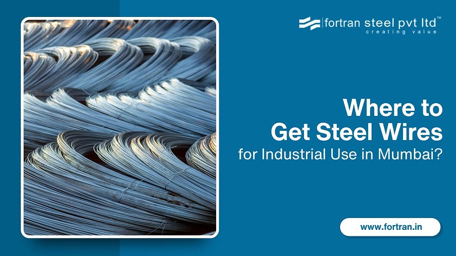 Buy Steel Wire in Mumbai – SS, MS & Galvanized | Fortran Steel