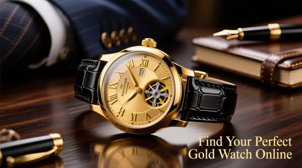 How to Find the Best Gold Watches for Men Online