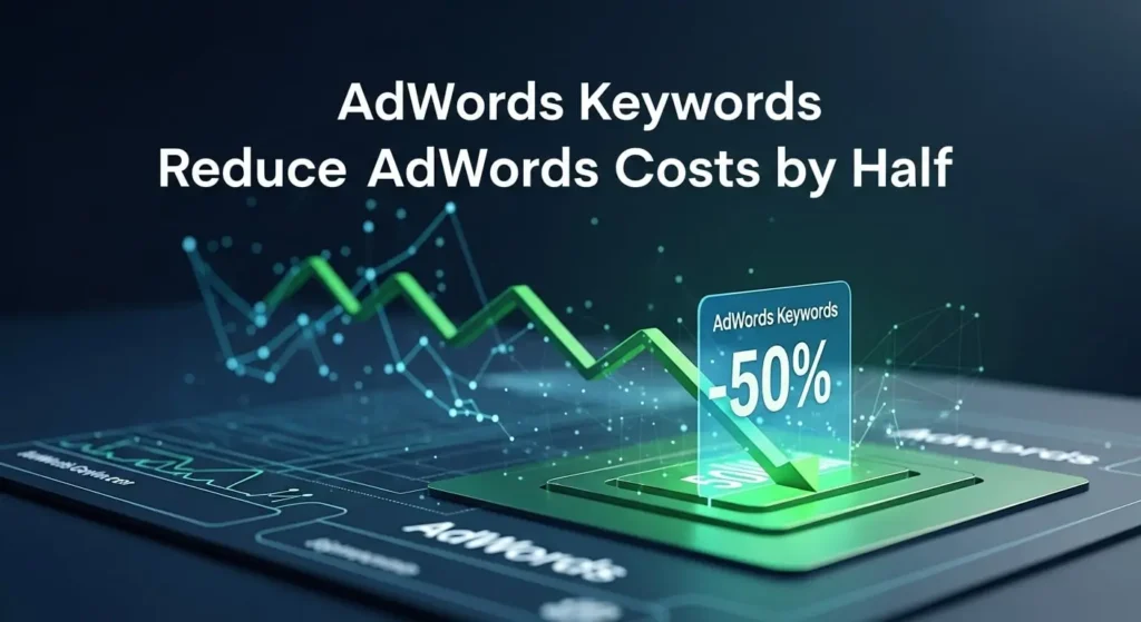 How to Reduce the Cost of AdWords Keywords by Half