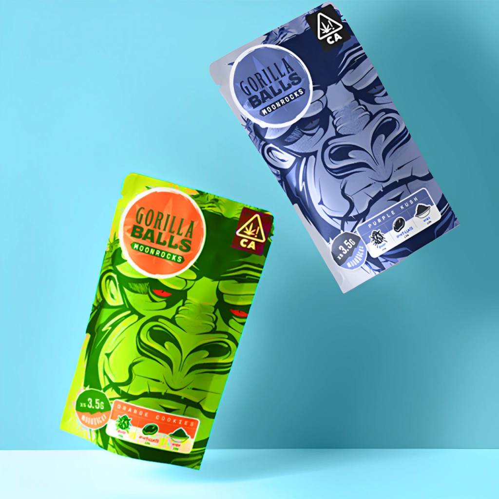 custom cookie mylar bags