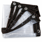 glass clear tarpaulin