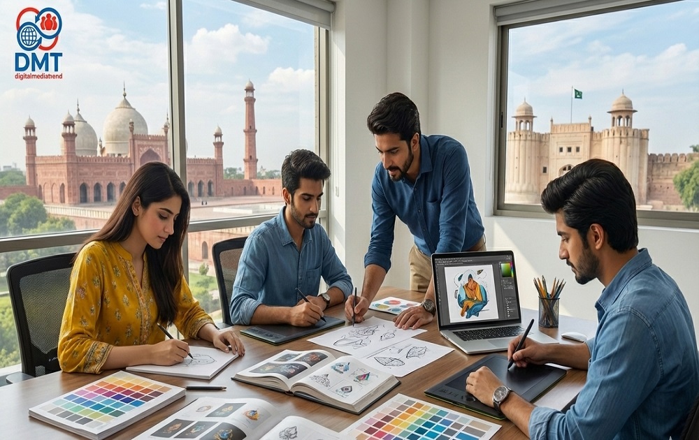 graphic designing course in Lahore