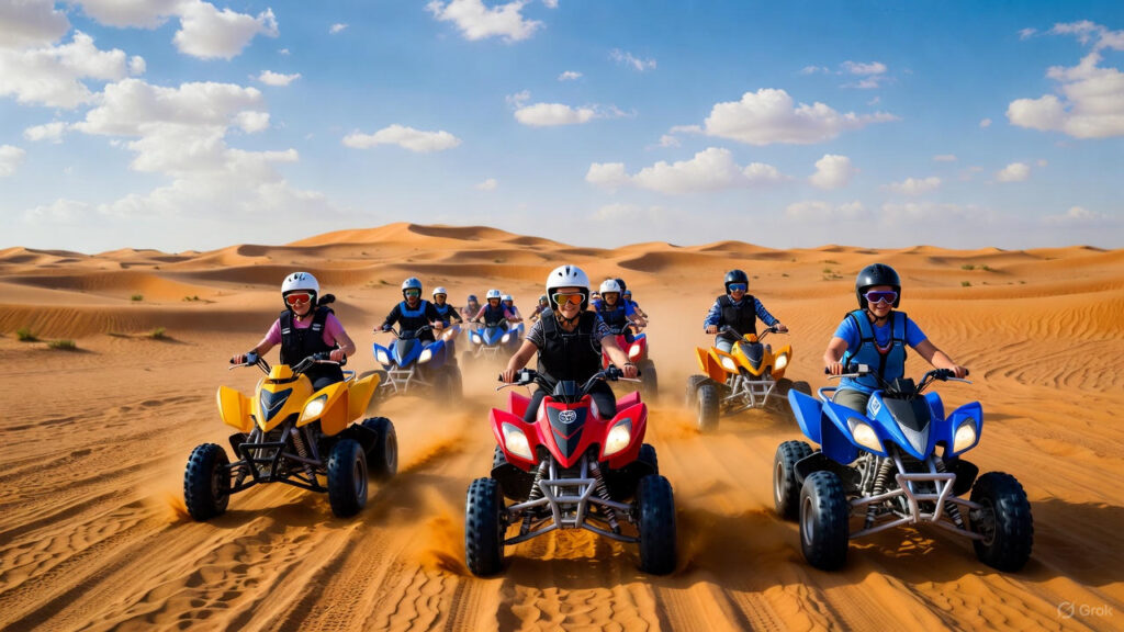quad biking in Dubai