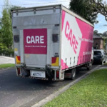 rubbish collection truck Melbourne
