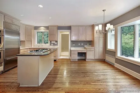 white oak kitchen cabinets
